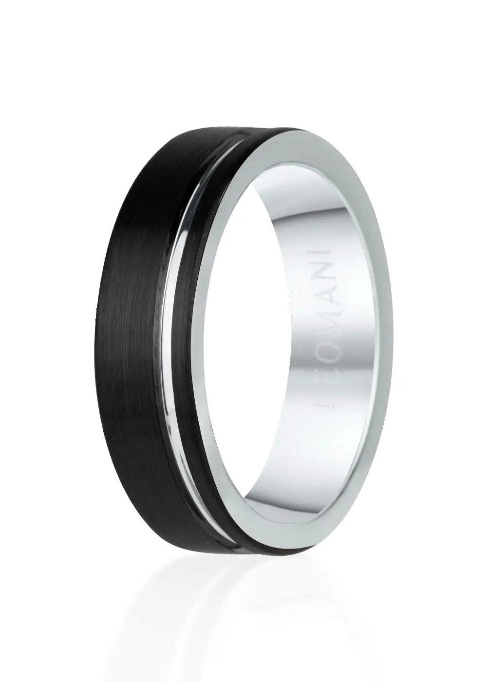 Lyon Ring in Tungsten