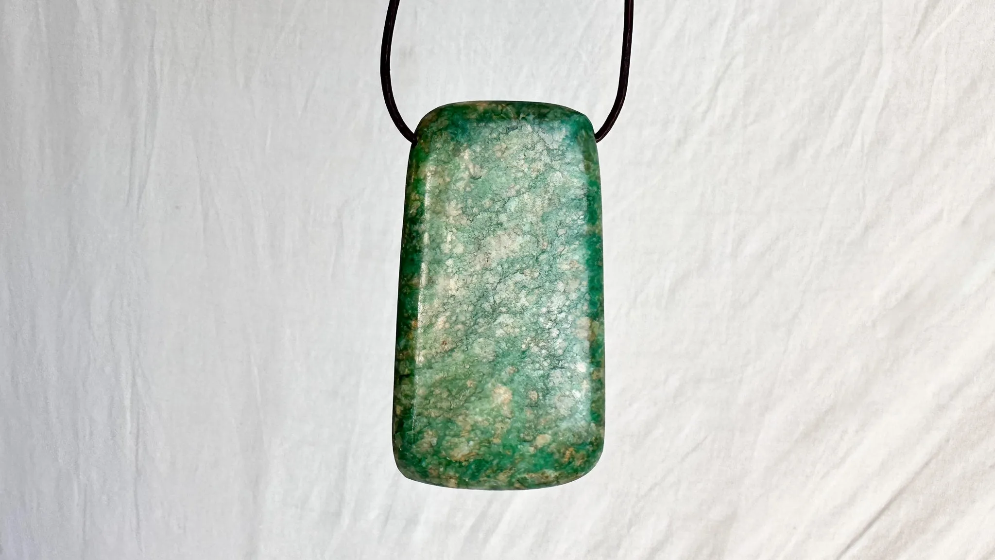 Mayan Green Jade Pendant. Hand-Carved Adze. Guatemala. 1278
