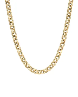 Micro Royal Rolo Chain in Gold 18”