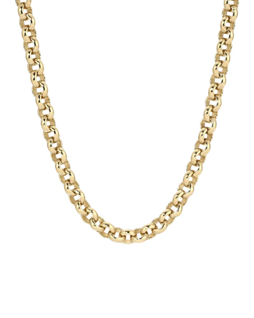 Micro Royal Rolo Chain in Gold 18”