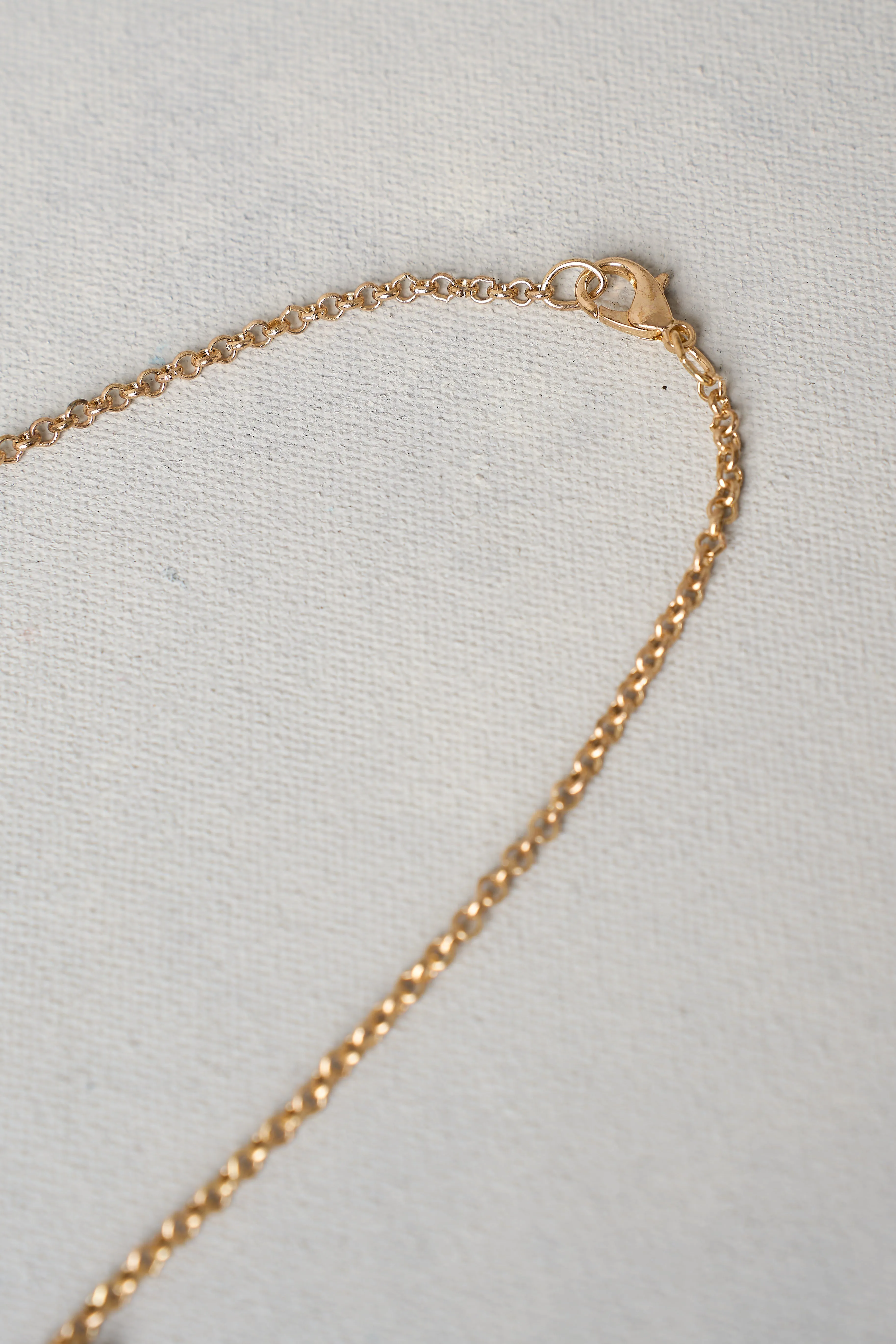 Midnight Shimmer Charm Necklace - Multicolour