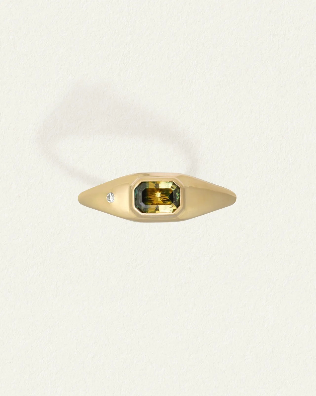 Min Ring Barion Parti Sapphire Solid Gold