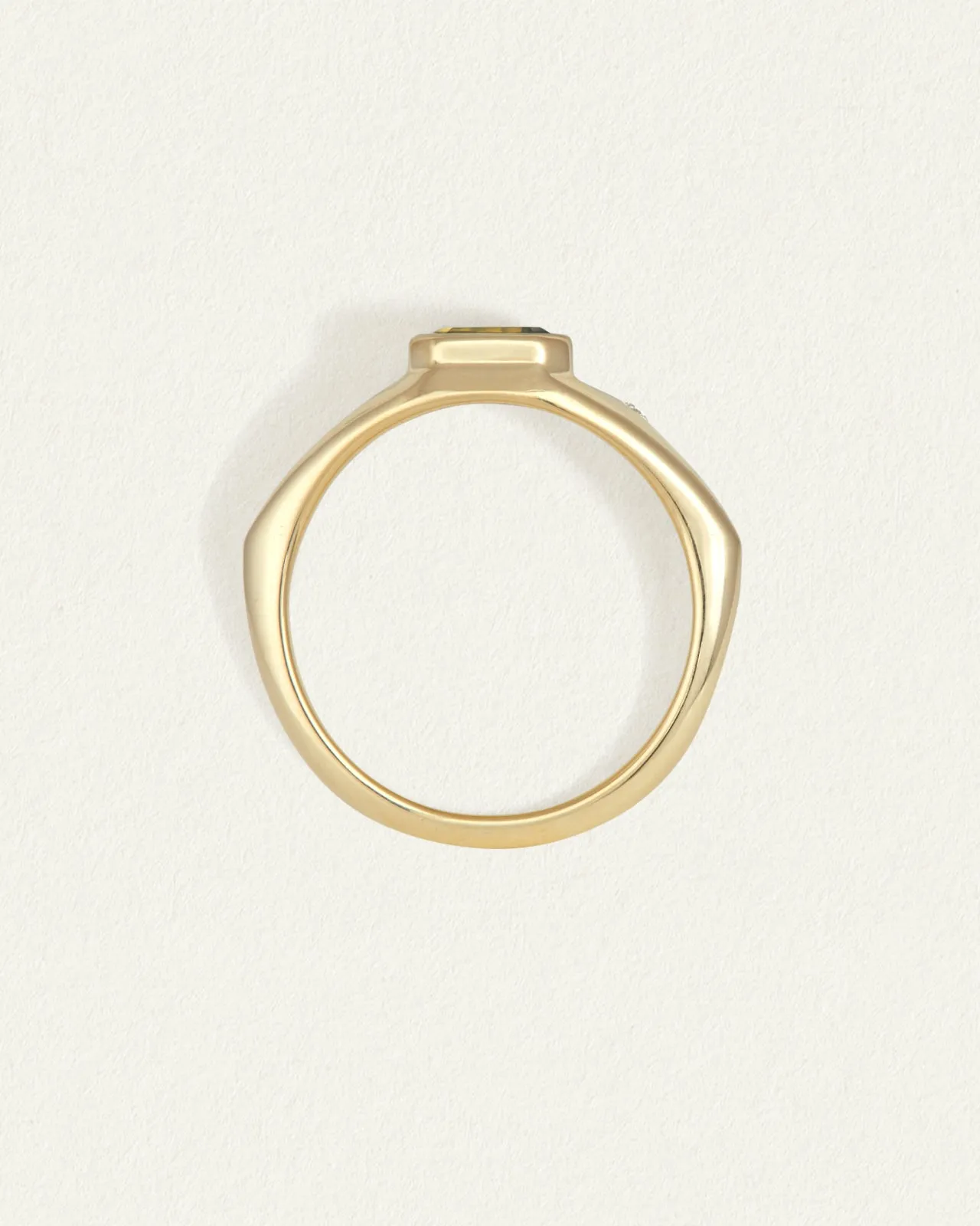 Min Ring Barion Parti Sapphire Solid Gold