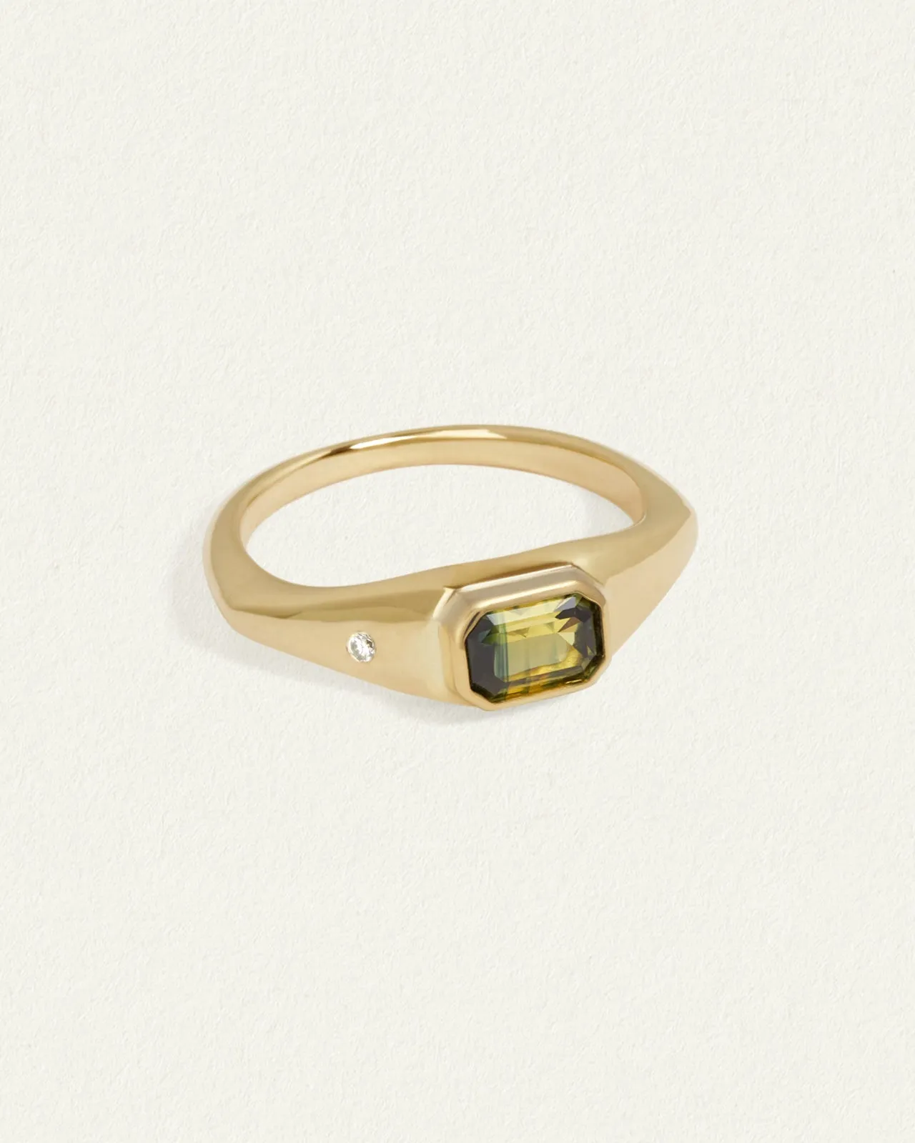 Min Ring Barion Parti Sapphire Solid Gold
