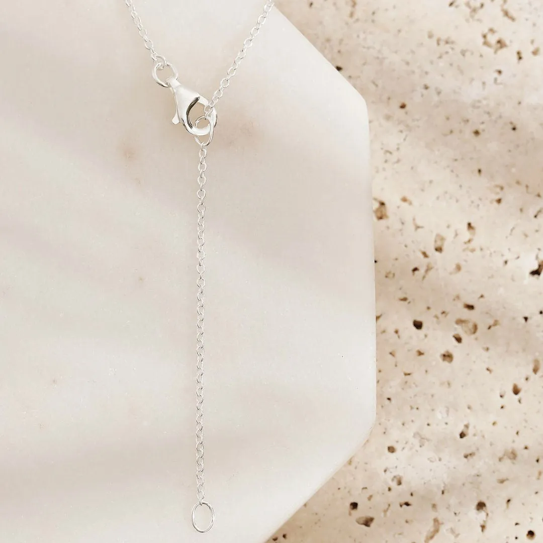 Moon And The Mountains Medallion Necklace