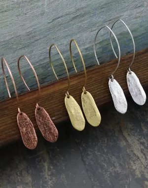 Organic Drop Earrings