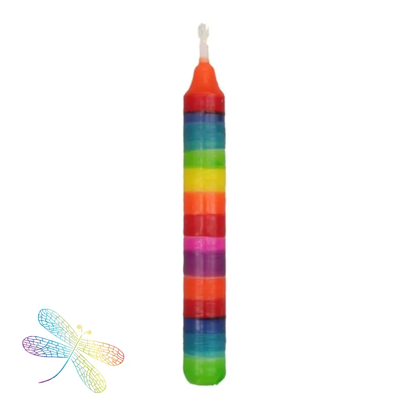 Rainbow Candles
