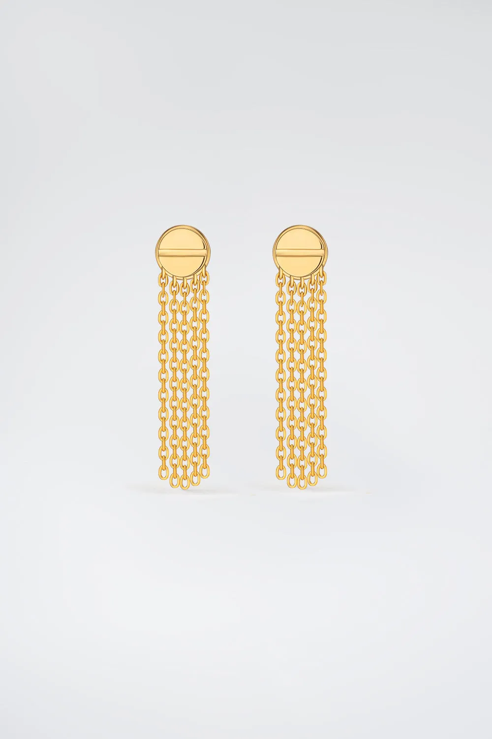 Signet Earrings Gold
