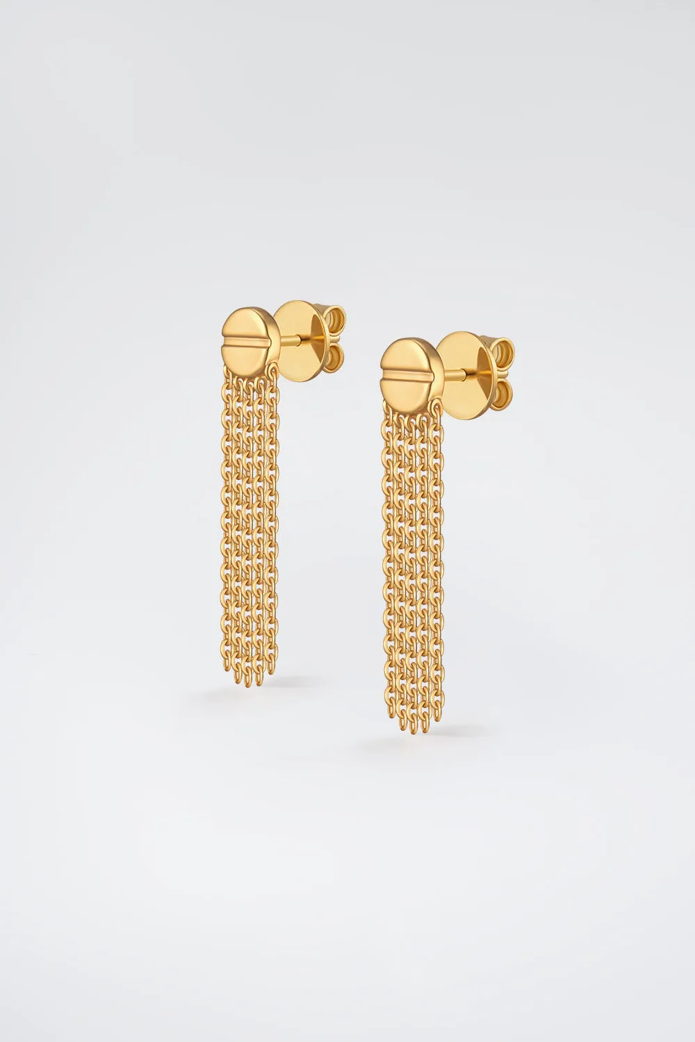 Signet Earrings Gold