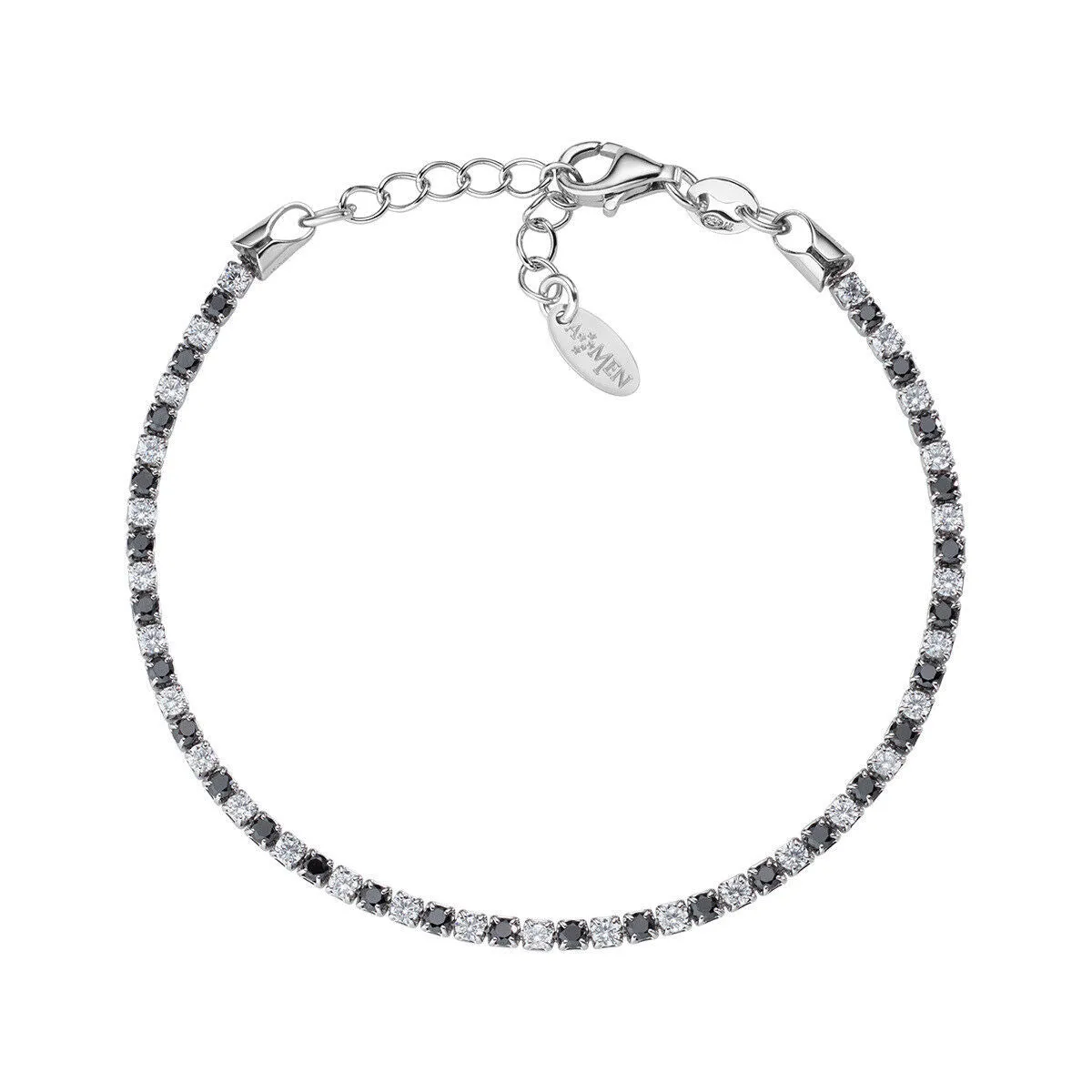 Silver Tennis Bracelet Cubic Zirconia | Amen