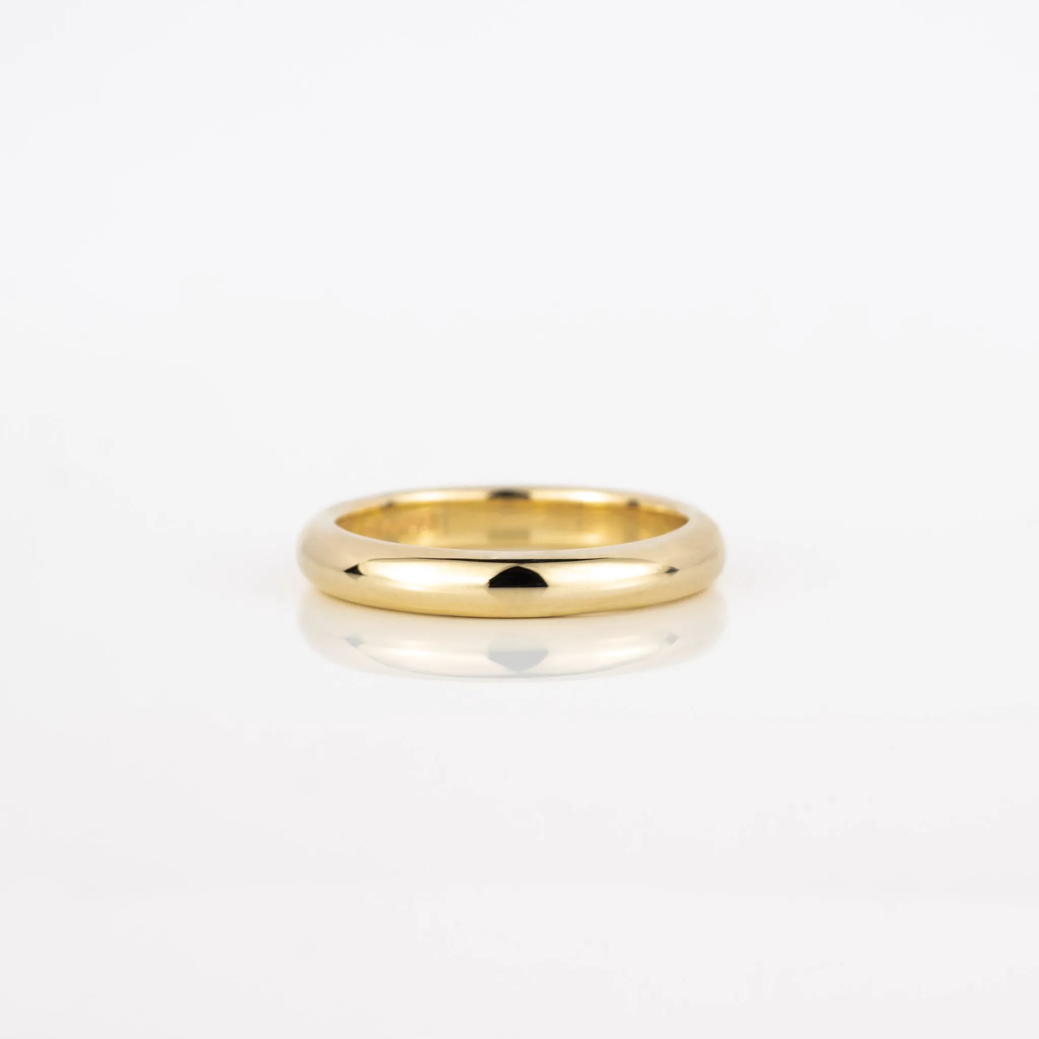 Simple 3mm Gold Wedding Ring