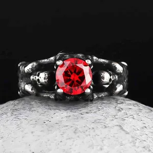 Skeleton Engagement Ring