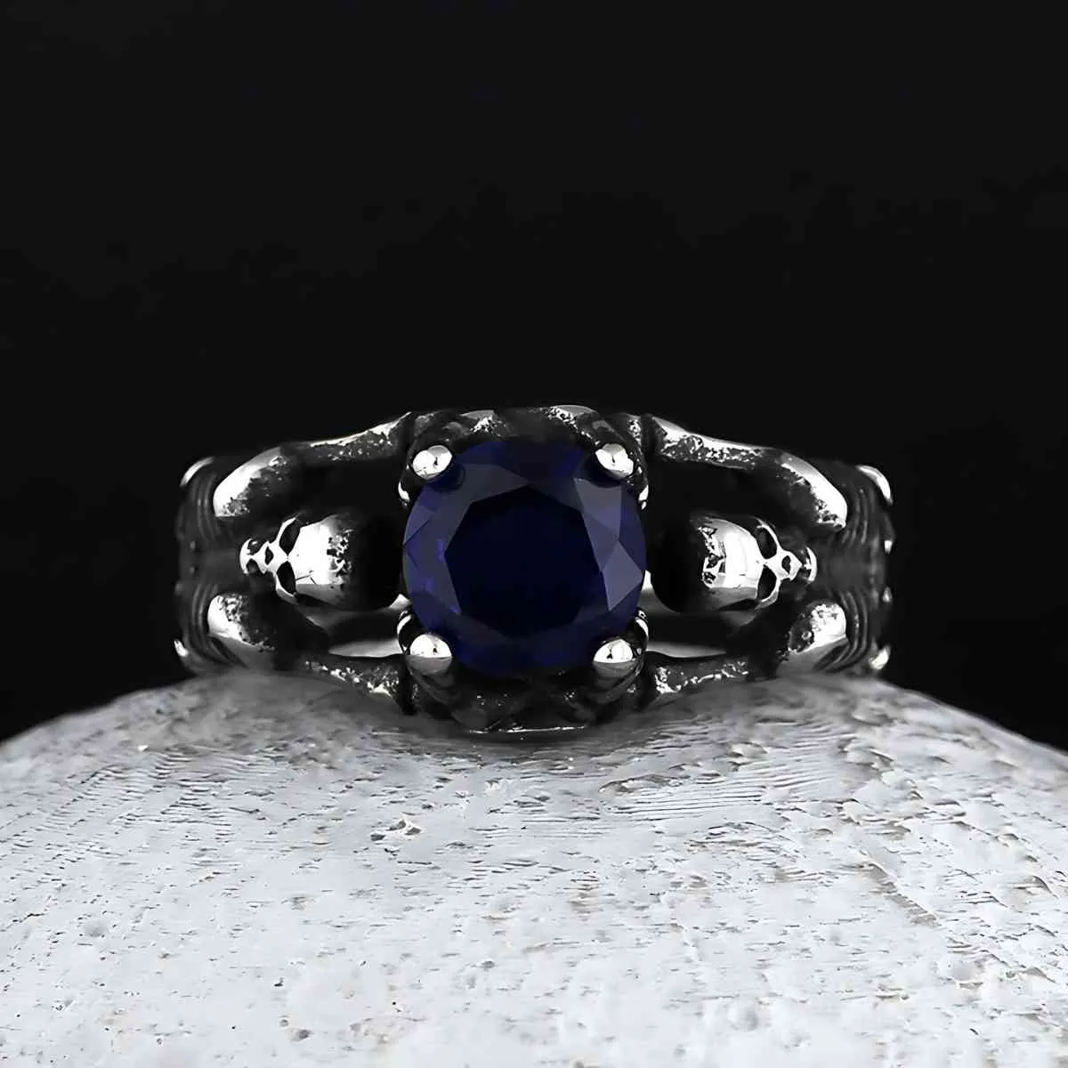 Skeleton Engagement Ring