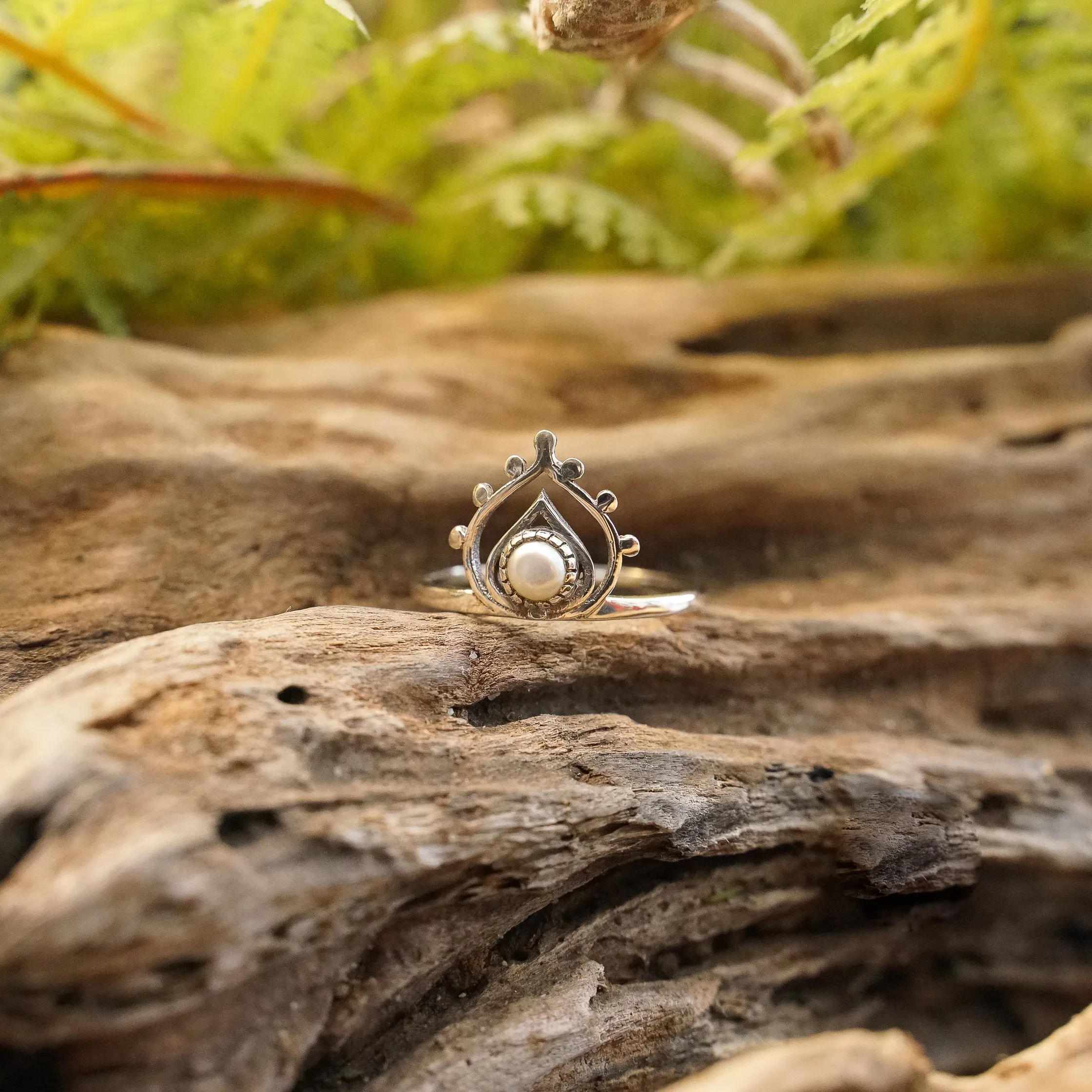 Sky Fire Sterling Silver Ring