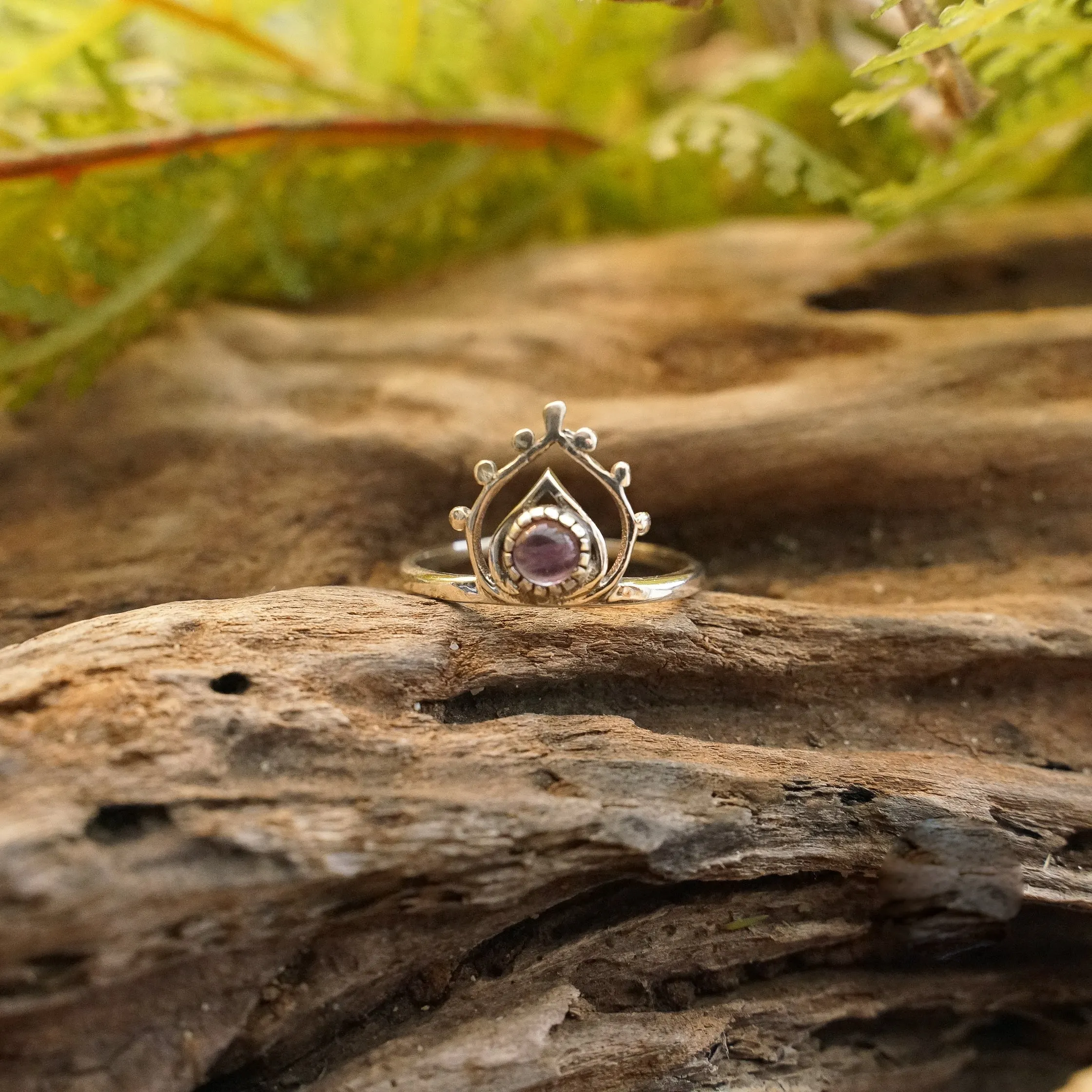 Sky Fire Sterling Silver Ring