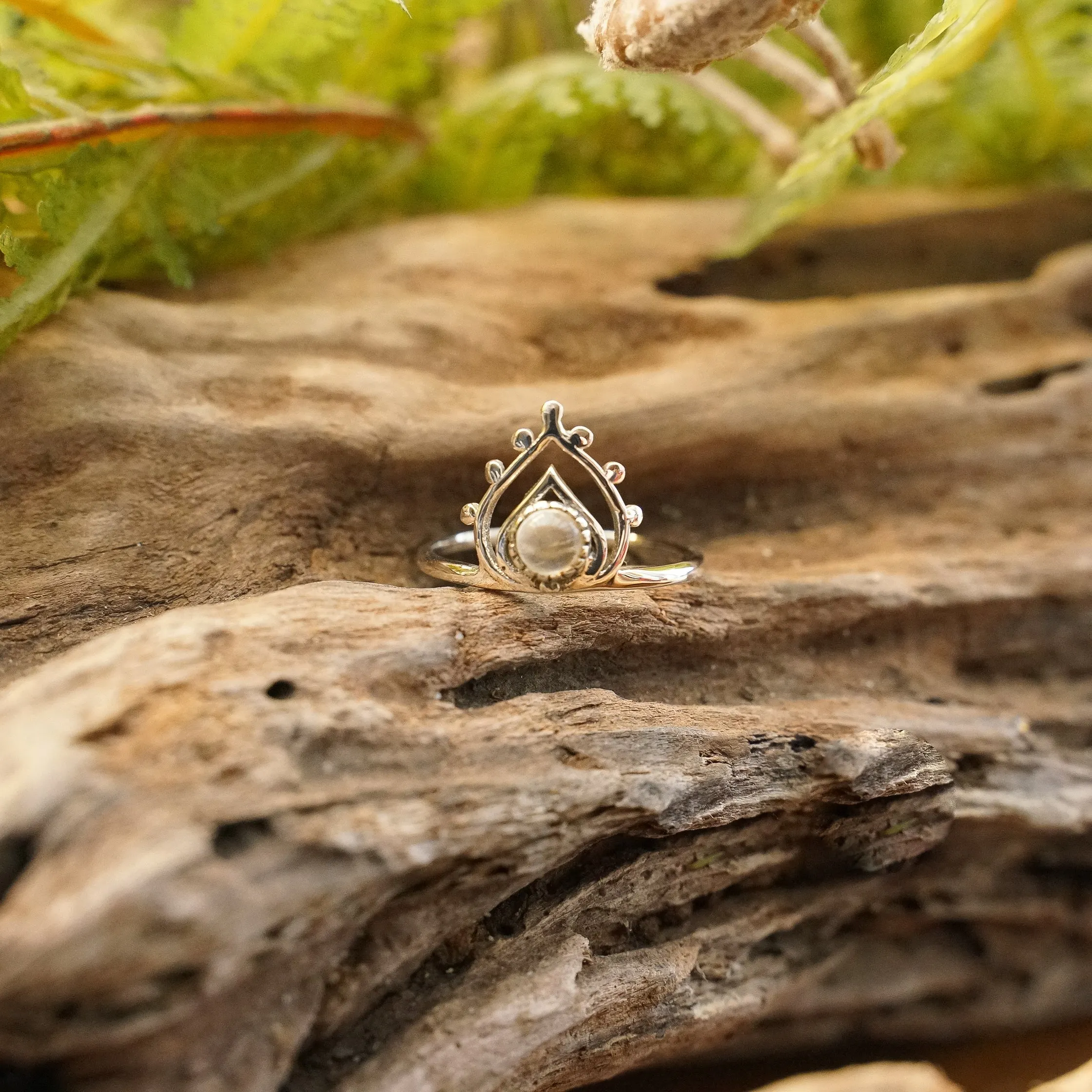 Sky Fire Sterling Silver Ring