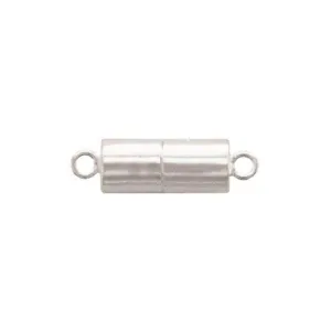 Sterling Silver 6x12mm Magnetic Barrel Clasp