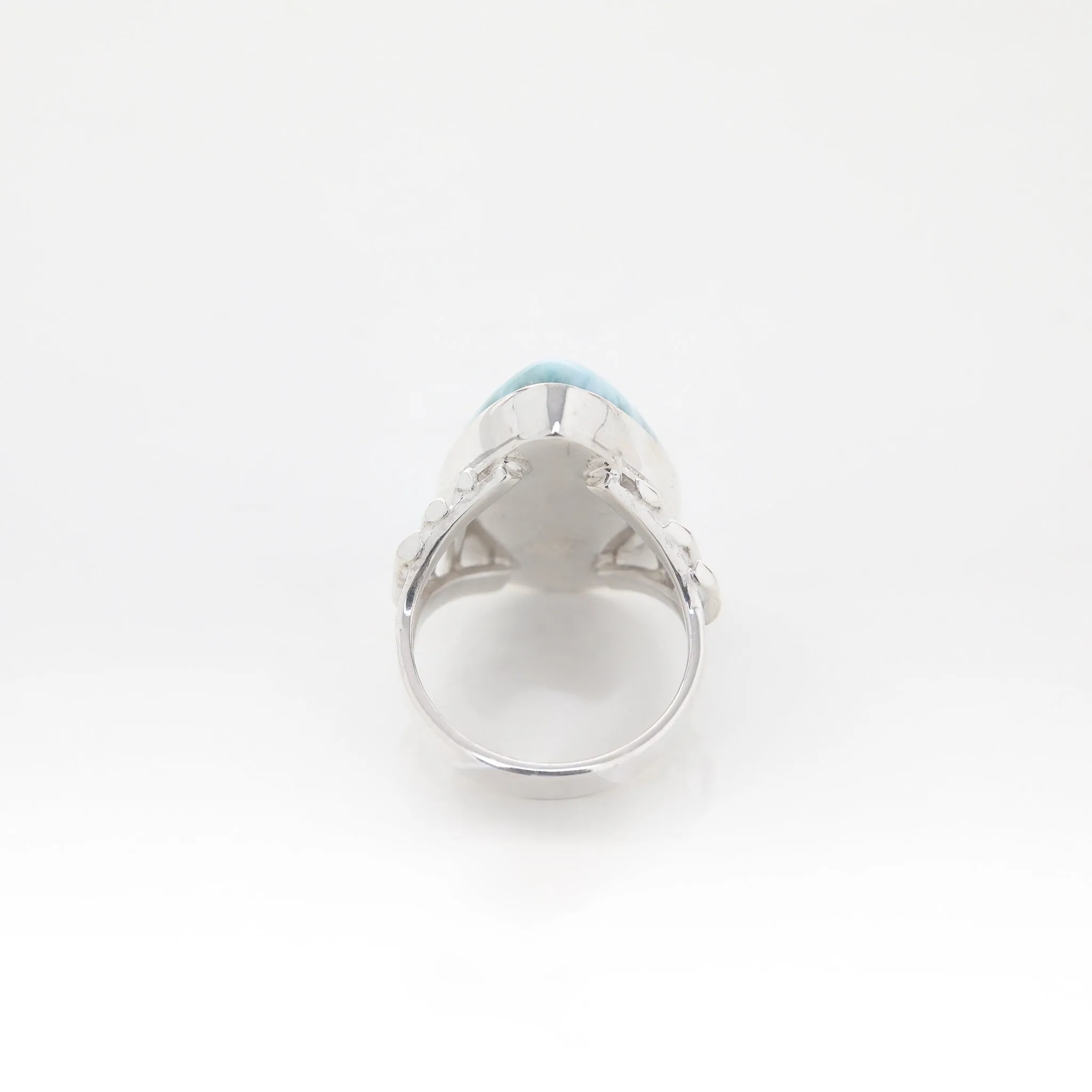 Teardrop Larimar Ring Giuliana