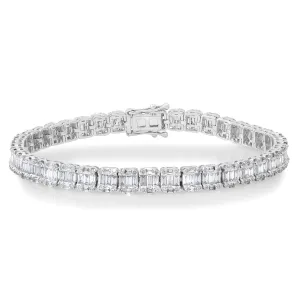The Lady Illusion Diamond Tennis Bracelet