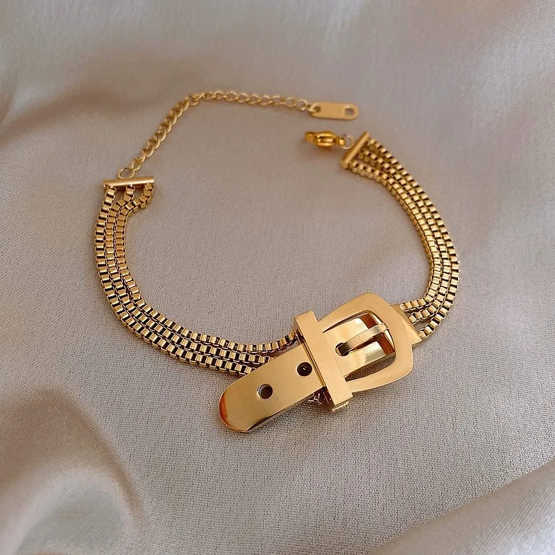 Timeless Stainless Steel Link Chain Fashion Jewelry Bracelets