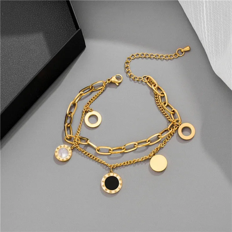 Timeless Stainless Steel Link Chain Fashion Jewelry Bracelets