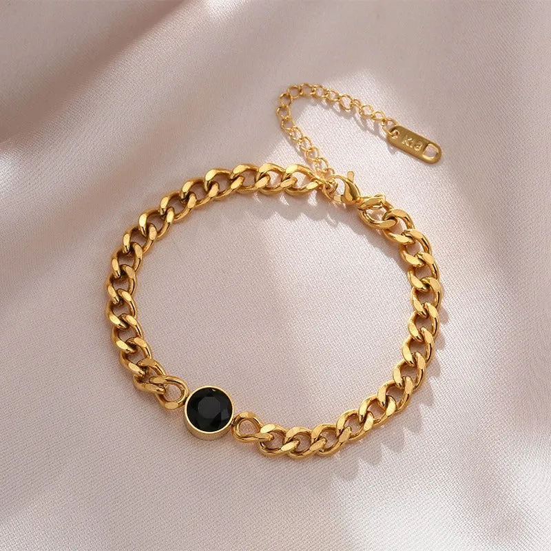 Timeless Stainless Steel Link Chain Fashion Jewelry Bracelets