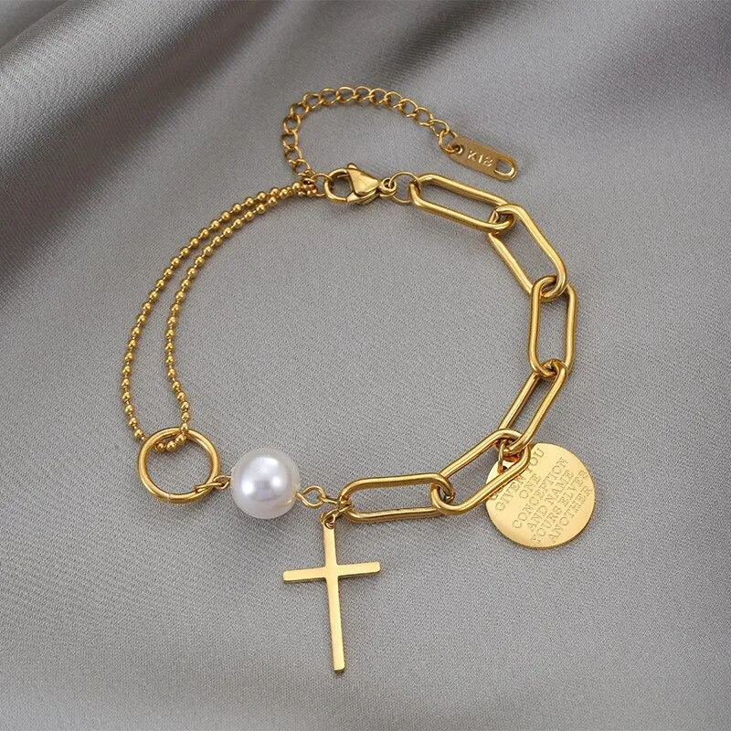 Timeless Stainless Steel Link Chain Fashion Jewelry Bracelets