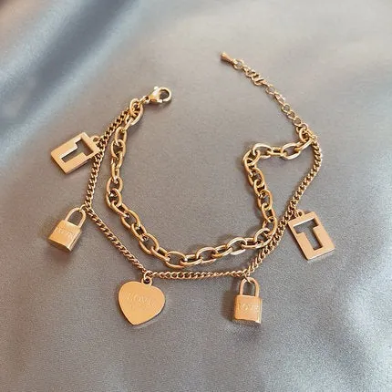 Timeless Stainless Steel Link Chain Fashion Jewelry Bracelets