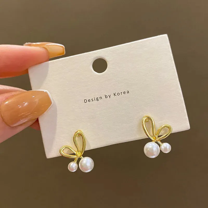 Vintage Resin Geometric Drop Earrings