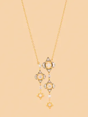 Westside X Pome Floral Lab-Diamond Cascade Necklace